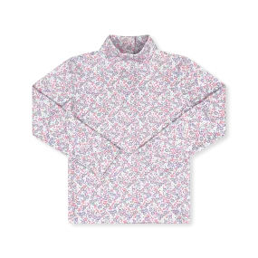 Tiny Tots Turtleneck - Sweet Pea Floral