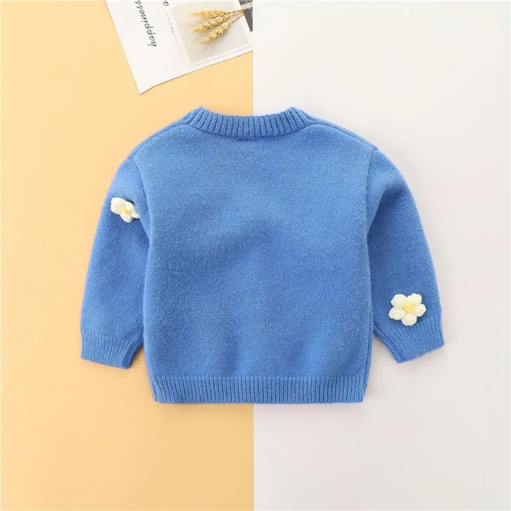 Toddler Girls Autumn New Sweater Top Wholesale Girls Clothes