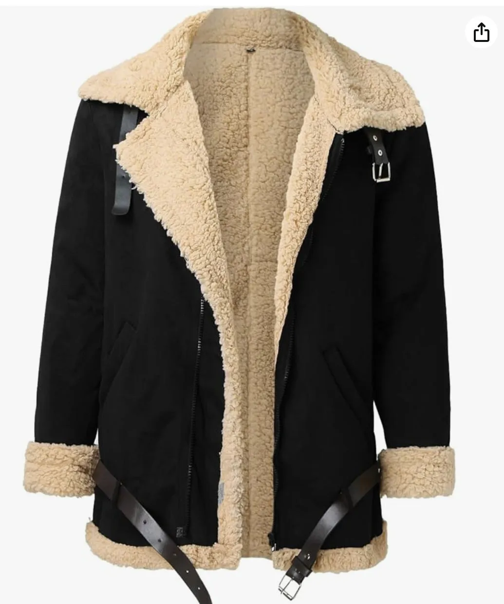 Toleet winter outfits men Black Friday Cyber Monday Christmas Winter Coat Thickened Men's Jacket