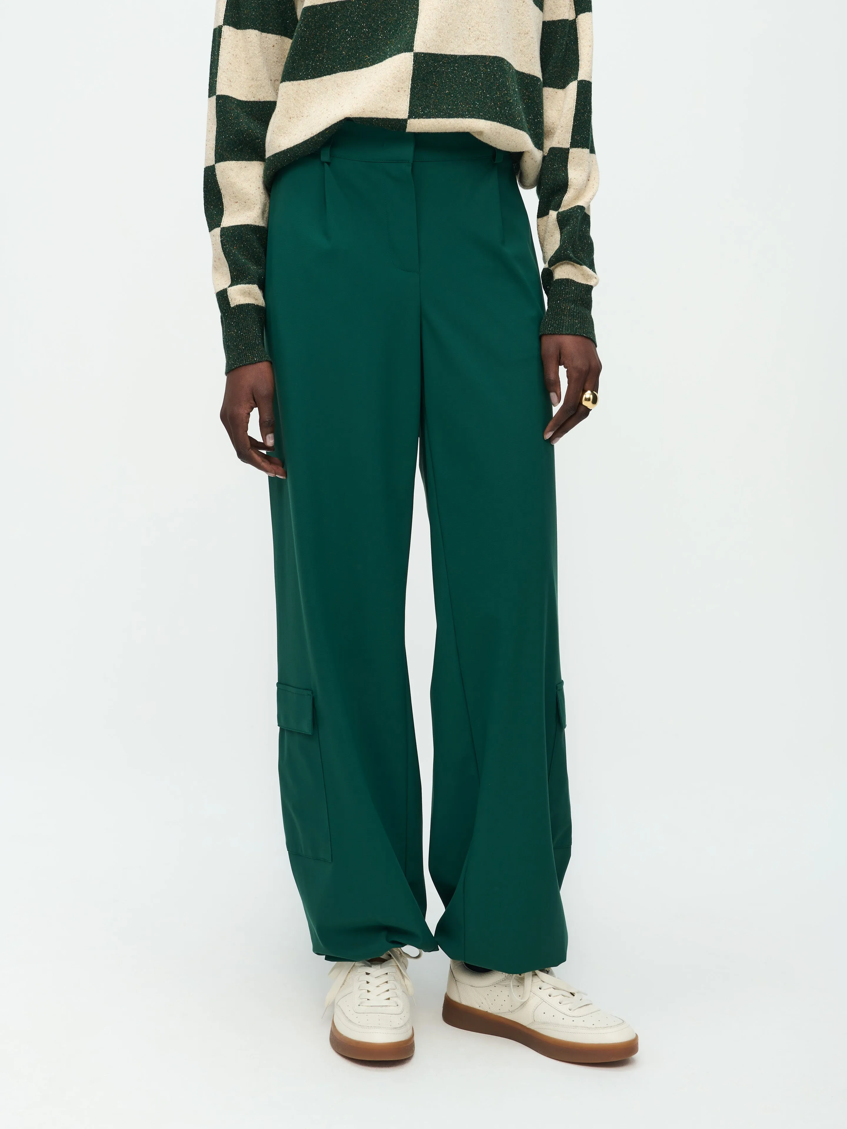 Vella Pants Technical Jersey | Green
