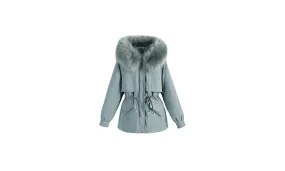 Velvet thickening Korean coat