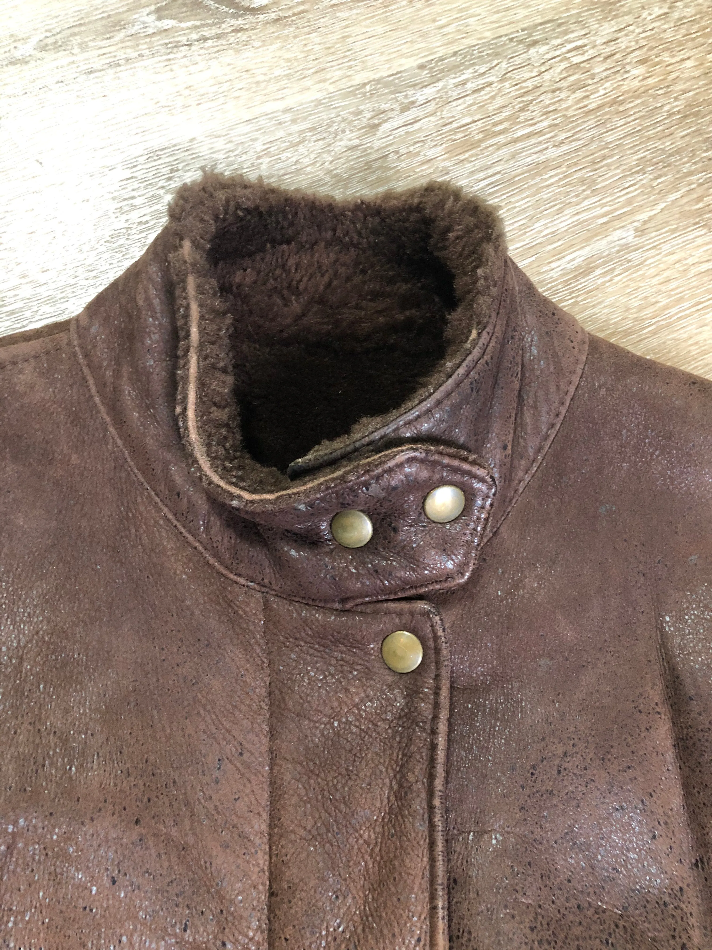 Vintage Jean Claude Poitras Shearling