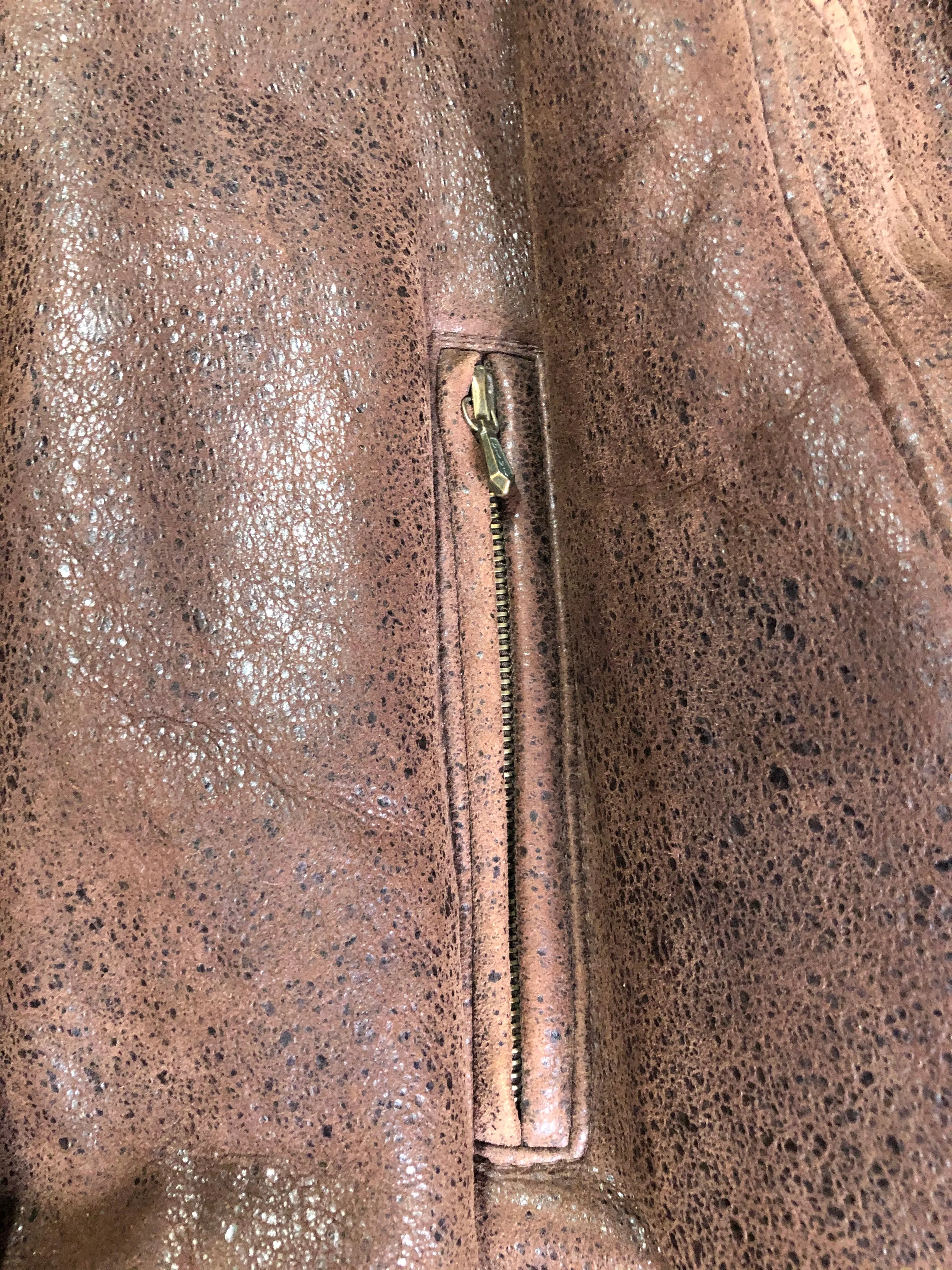 Vintage Jean Claude Poitras Shearling