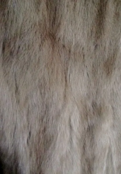 Vintage Womens L.L. BERGER Genuine MINK Fur Parka Coat Jacket BROWN M ESTATE FIND