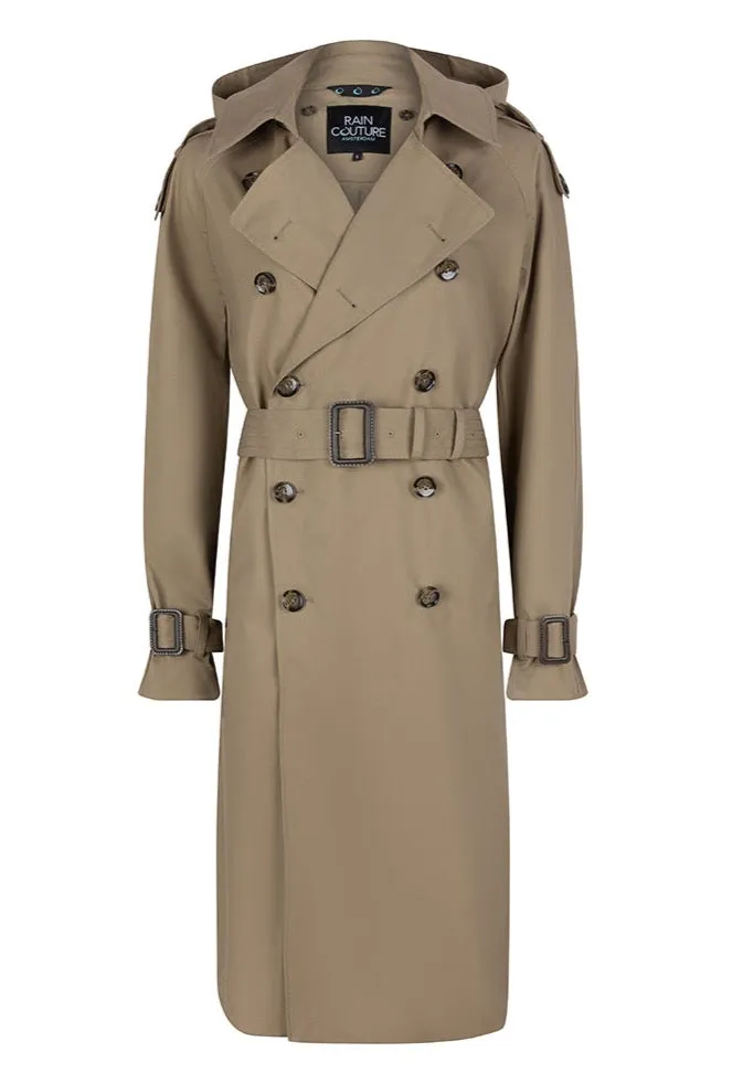 Waterproof Timeless Trench - Khaki