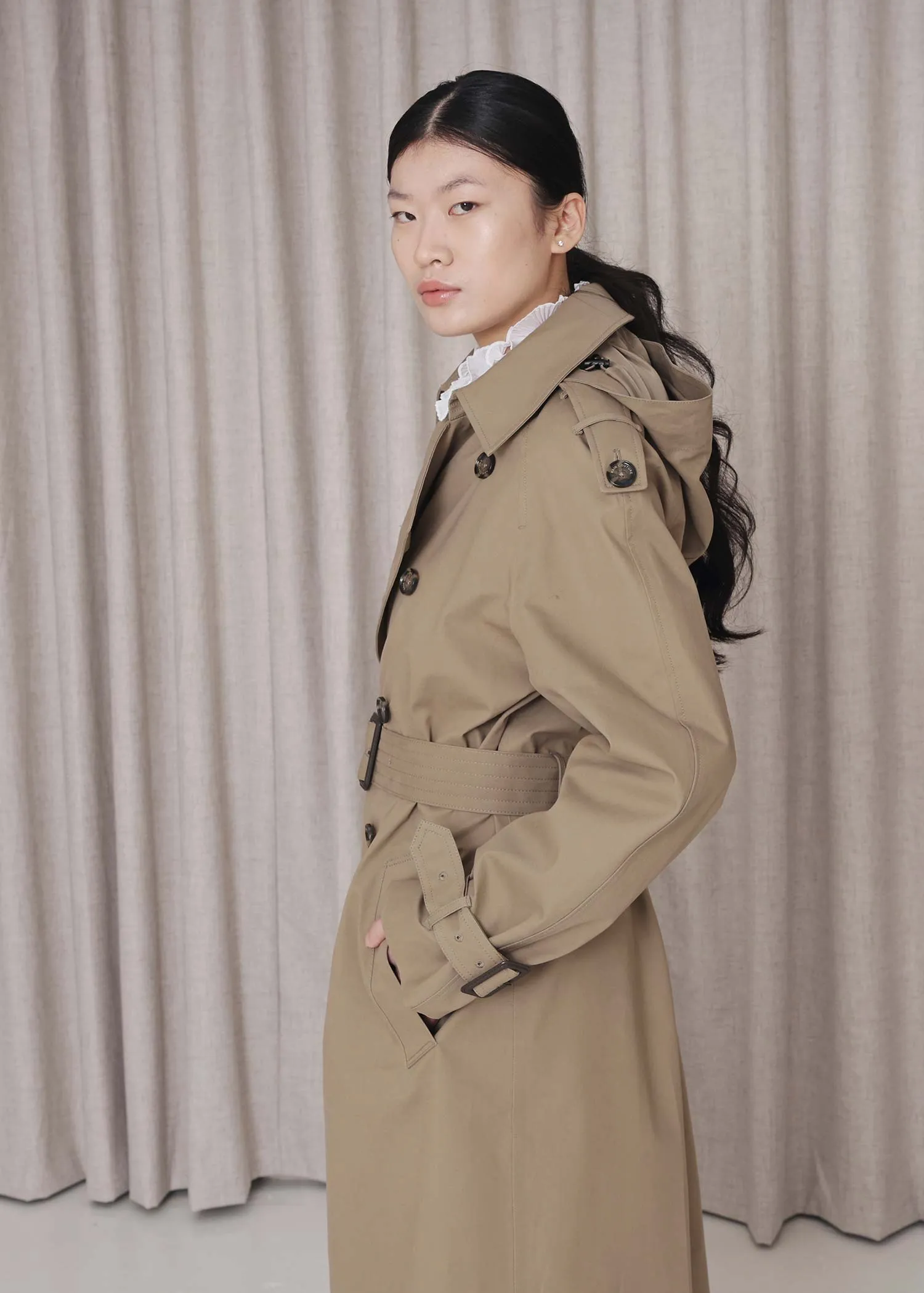 Waterproof Timeless Trench - Khaki