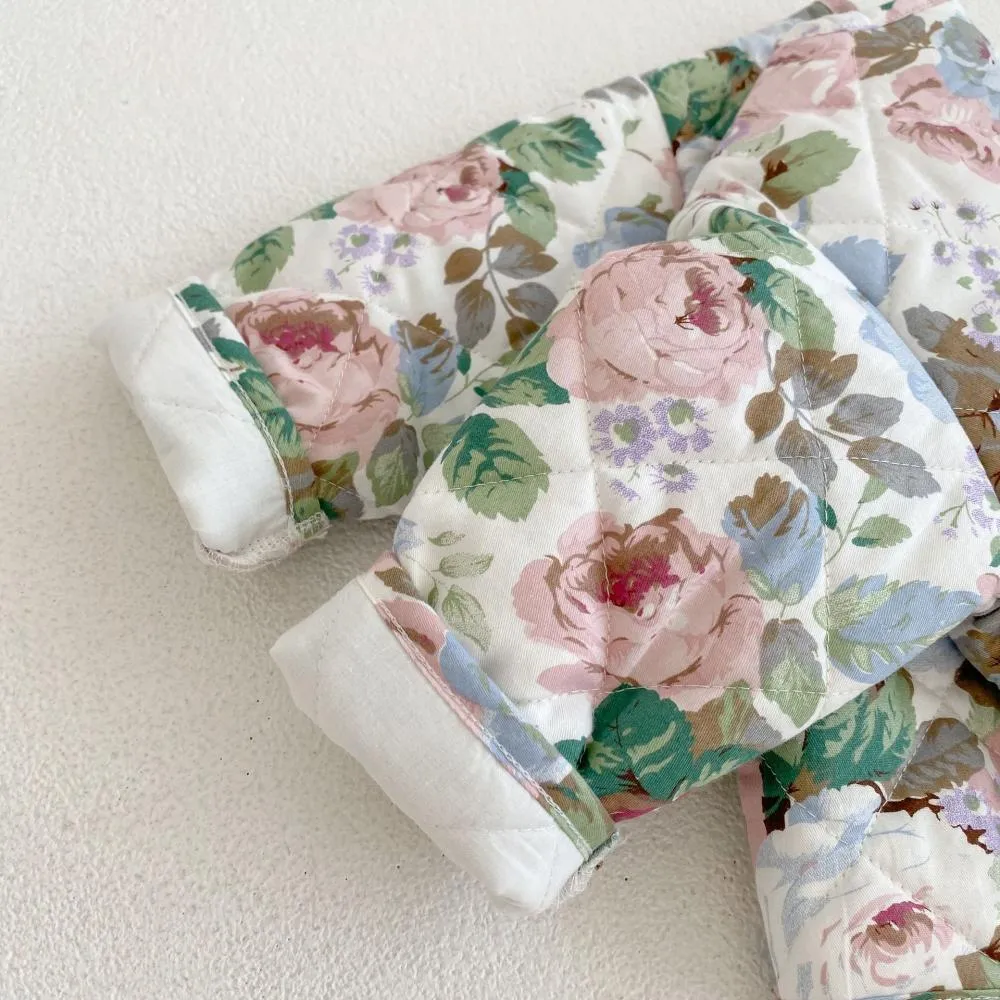 Winter Baby Girls Cotton Thicken Cardigan Coat Wholesale Girls Clothes