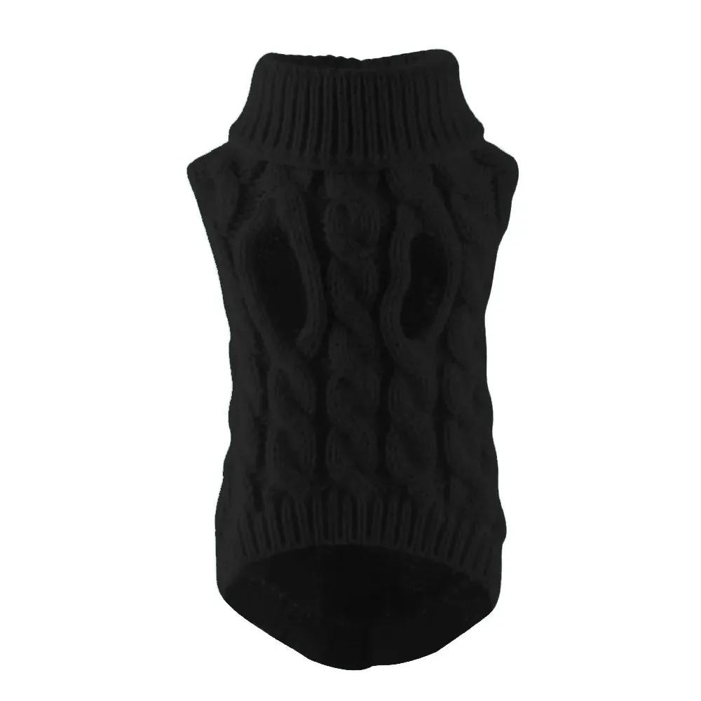 Winter Chic Pet Sweater