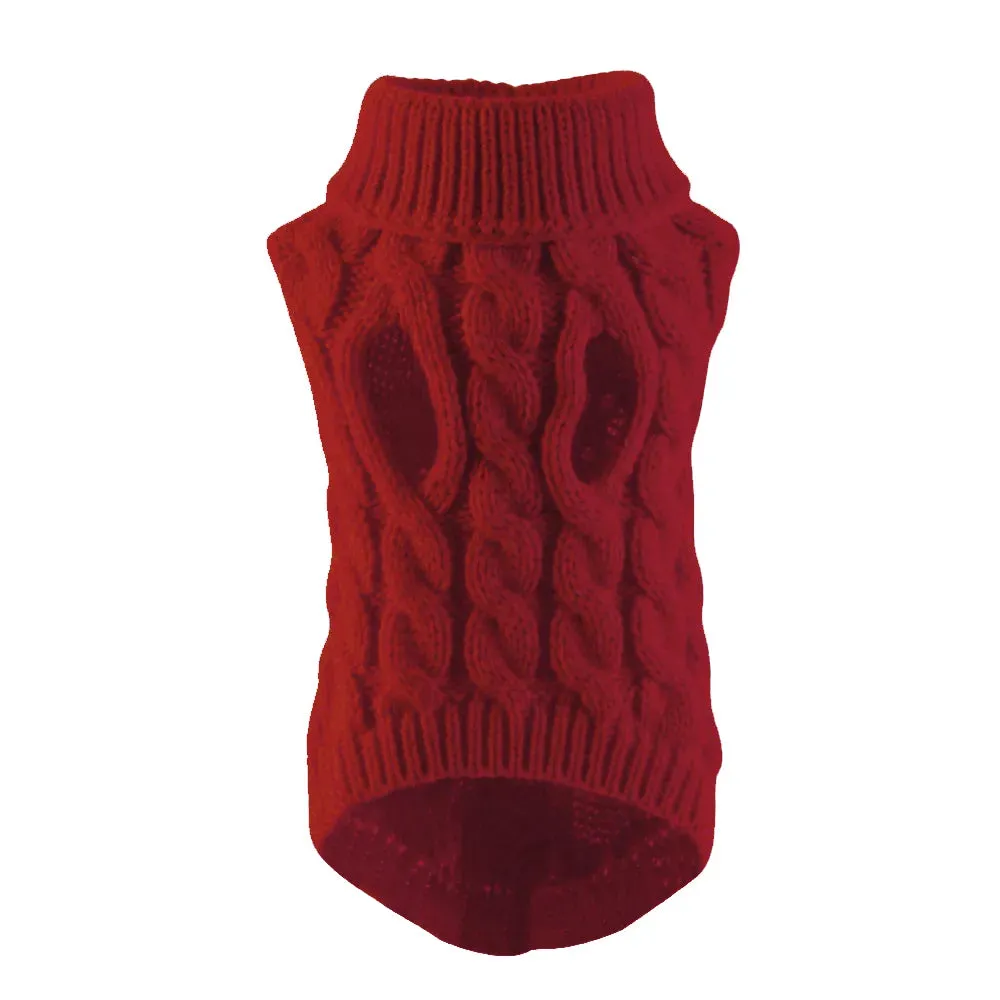 Winter Chic Pet Sweater