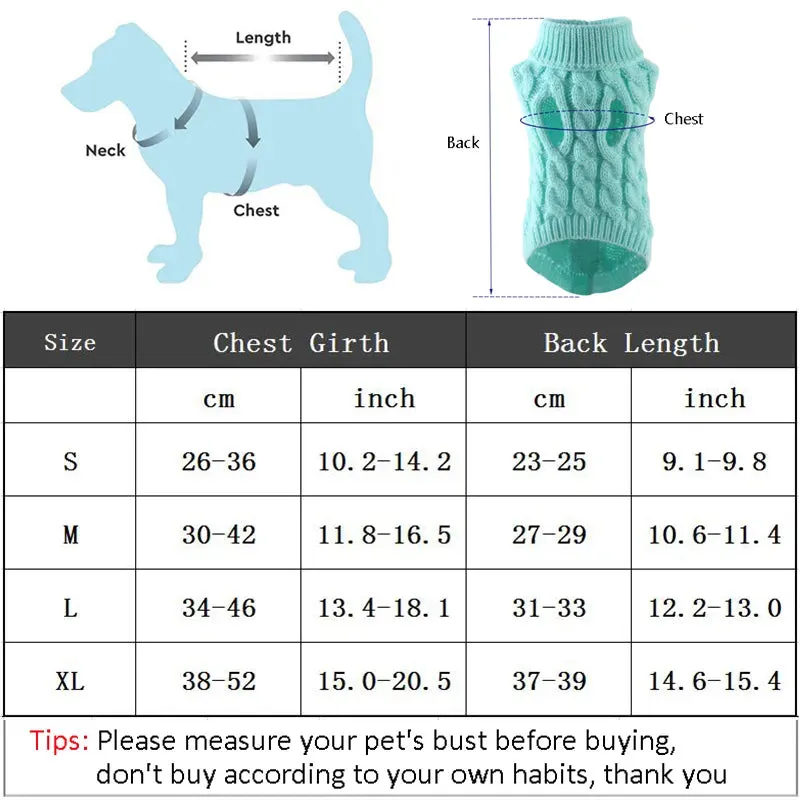 Winter Chic Pet Sweater