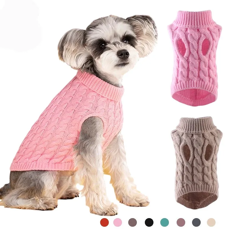 Winter Chic Pet Sweater