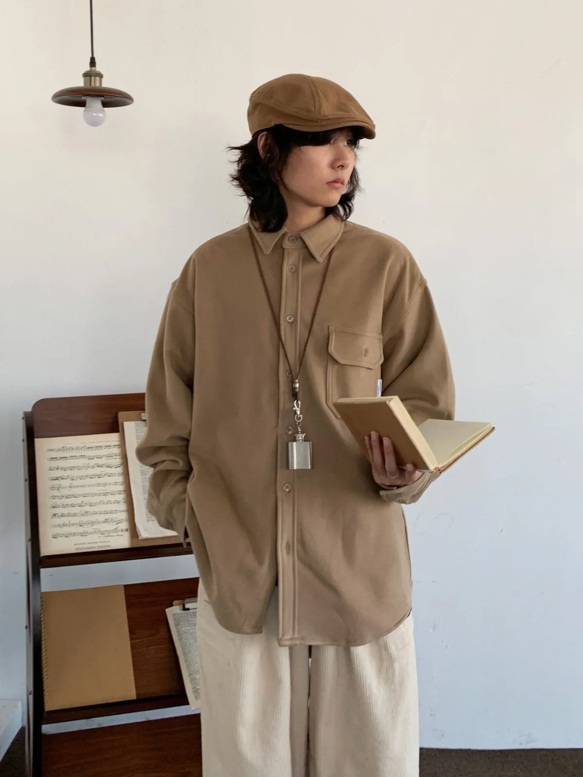 WLS Vintage Woolen Thick Shirt