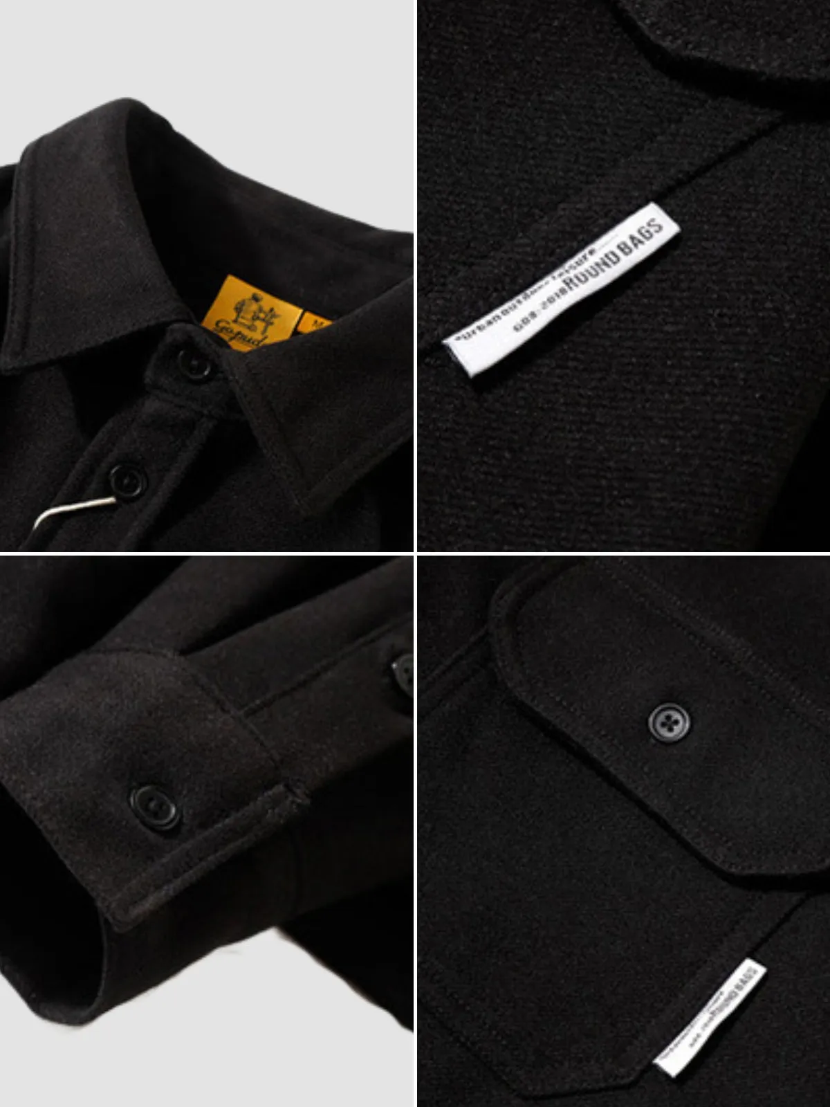 WLS Vintage Woolen Thick Shirt