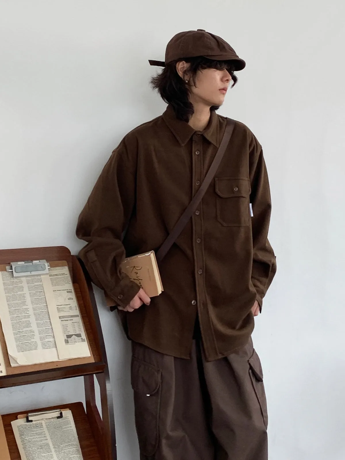 WLS Vintage Woolen Thick Shirt